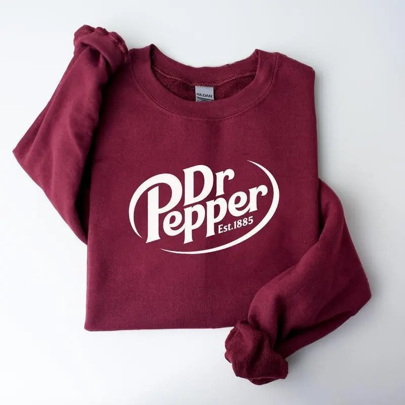 Dr. Pepper Sweatshirt, Soda Sweatshirt, Soda Canned, Gift for Soda Lover T-Shirts, Hoodie | HypeCrazeTee.com