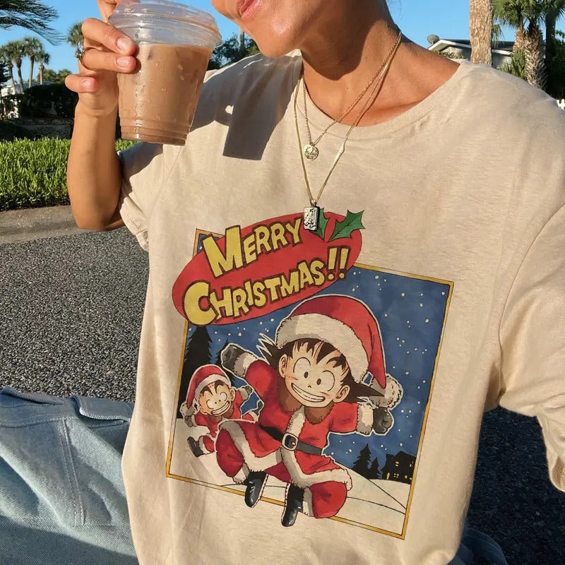 Drag0n B Christmas Tshirt, Anime TShirt, Anime Sweater A1 Hoodie, Sweatshirt | HypeCrazeTee.com