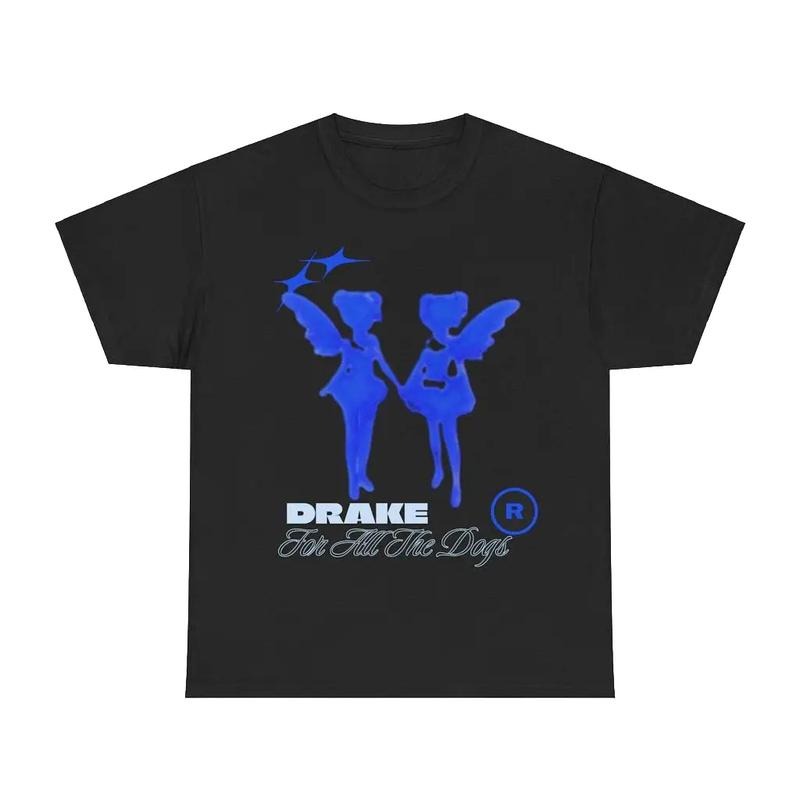 Drake For All The Dogs Scary Hours Edition Album Cover Its All A Blur Drake Concert Tee Merch Rap Album T-Shirt, Unisex...