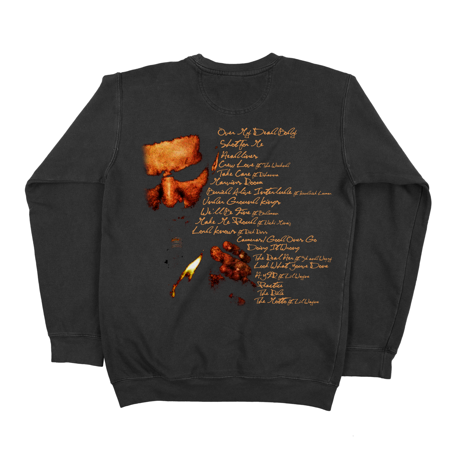 Drake Take Care Album Sweatshirt – Vintage Hip-Hop Rap Sweater