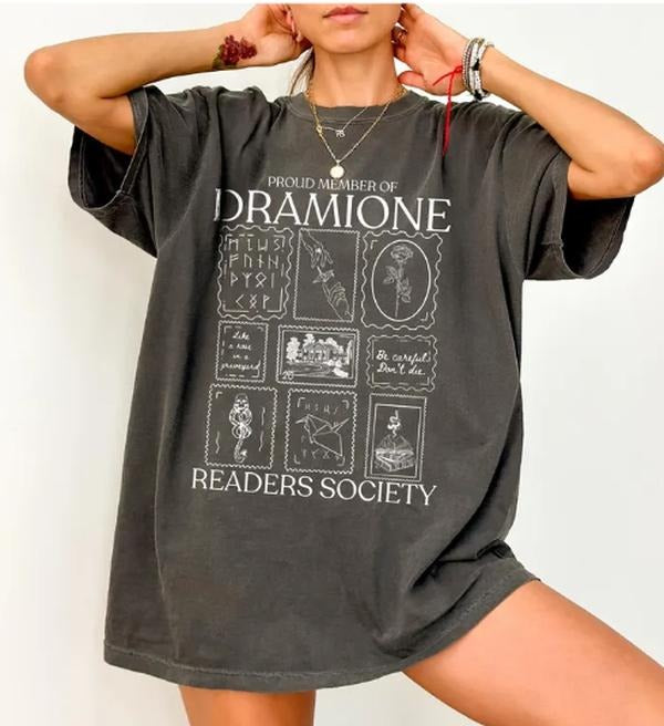 Dramione Shirt Book Club Shirt Dramione Readers Society Shirt Manacled Shirt Morally Grey Shirt Dark Academia Shirt...