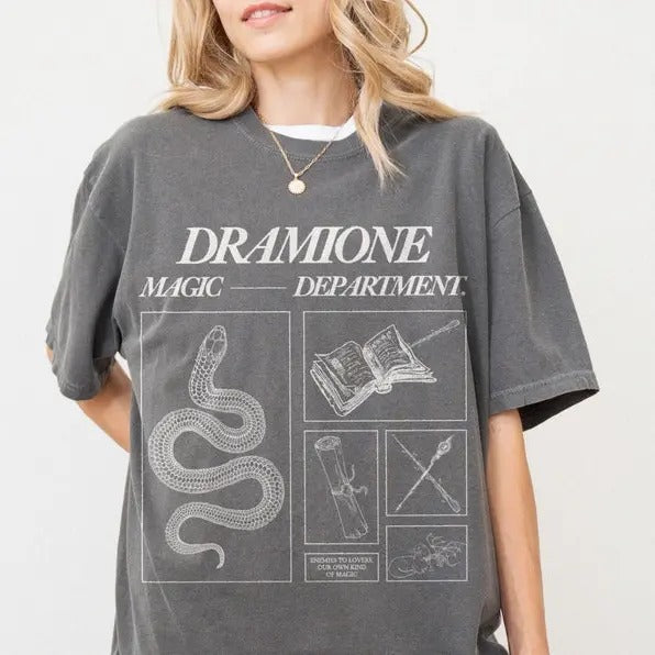 Dramione Shirt Draco Manacled tshirt Fanfiction Dramione Gift Morally Grey Shirt Hermione Draco Romantasy Shirt Snake...