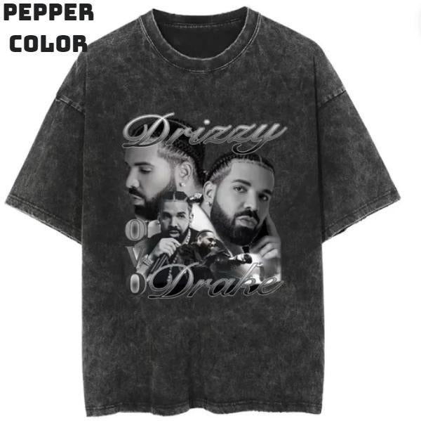 Drizzy Drake No.6 T-Shirt, Men Women Vintage Hip Hop Clothes T-shirt, Man's Harajuku T-shirts Streetwear, Graphic Tee...