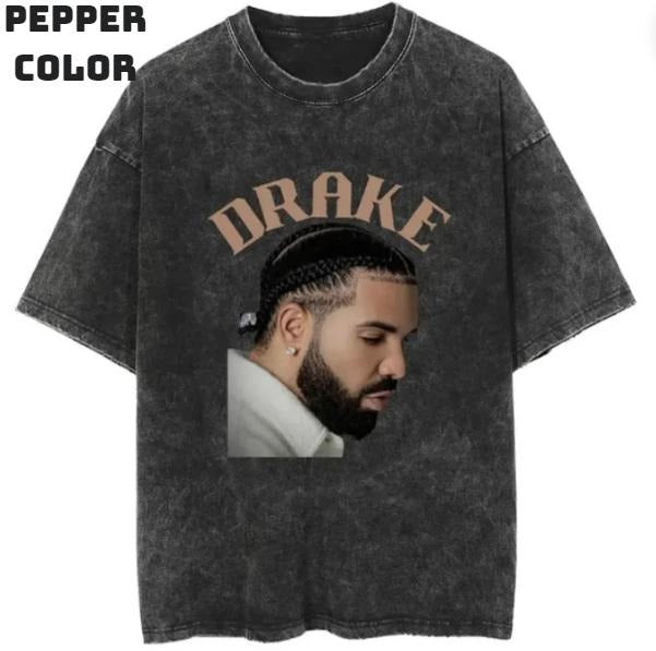 Drizzy Drake No.8 T-Shirt, Men Women Vintage Hip Hop Clothes T-shirt, Man's Harajuku T-shirts Streetwear, Graphic Tee...