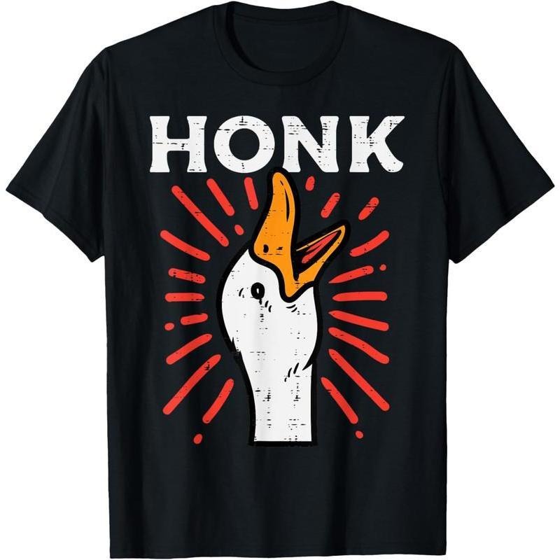 Duck Honk Funny Quack Goose Chicken Meme Men Women Kids T-Shirt Golf Gift T-Shirt For Men and Women Hoodie, Sweatshirt