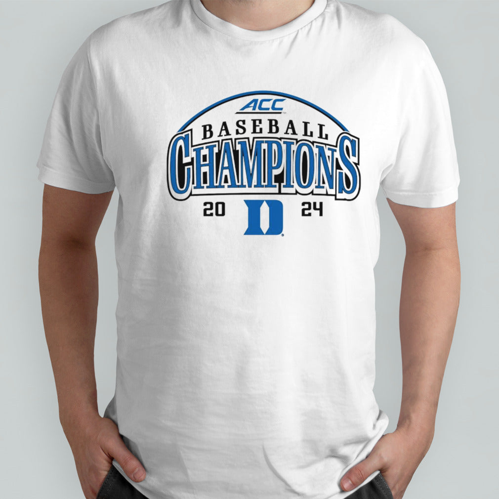 Duke Blue Devils Womenâ€™s 2024 ACC Baseball Conference Tournament Champions shirt