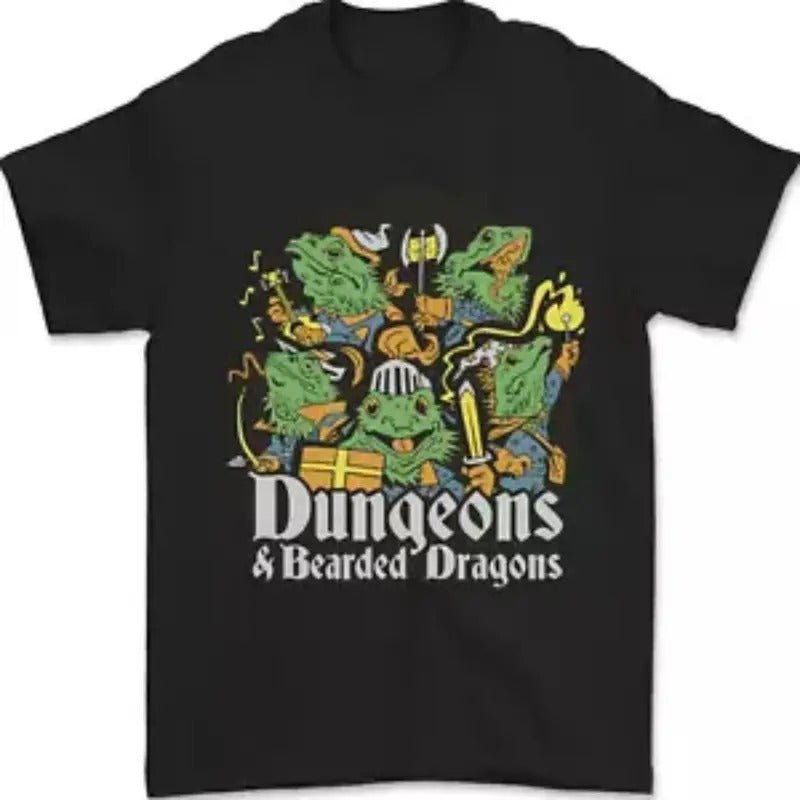 Dungeons & Dragons Role Play Games RPG Mens T-Shirt 100% Cotton Hoodie, Sweatshirt | HypeCrazeTee.com