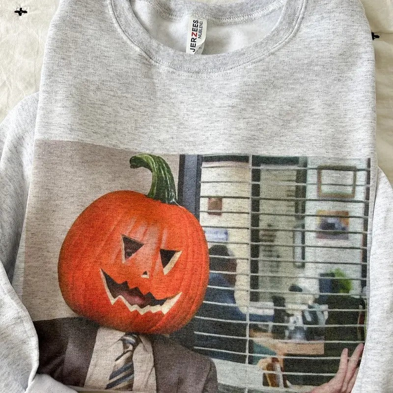 Dwight Pumpkin Sweatshirt T-Shirts, Hoodie | HypeCrazeTee.com