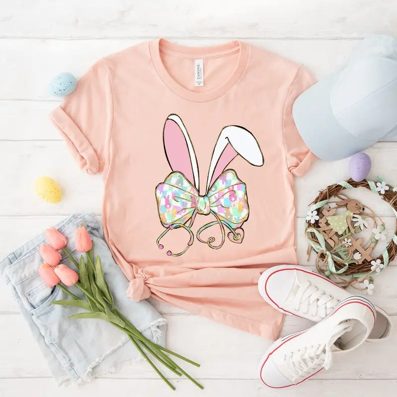 Easter Bunny Nurse Coquette DTF Transfers - THIS IS NOT A SHIRT Hoodie, Sweatshirt | HypeCrazeTee.com
