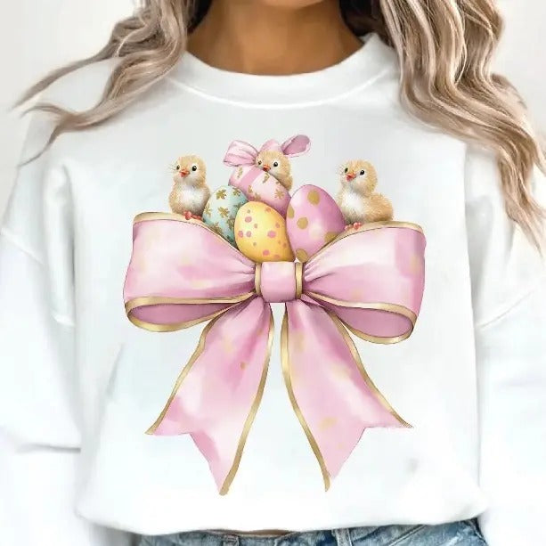 Easter Chicks DTF Transfers - THIS IS NOT A SHIRT Hoodie, Sweatshirt | HypeCrazeTee.com