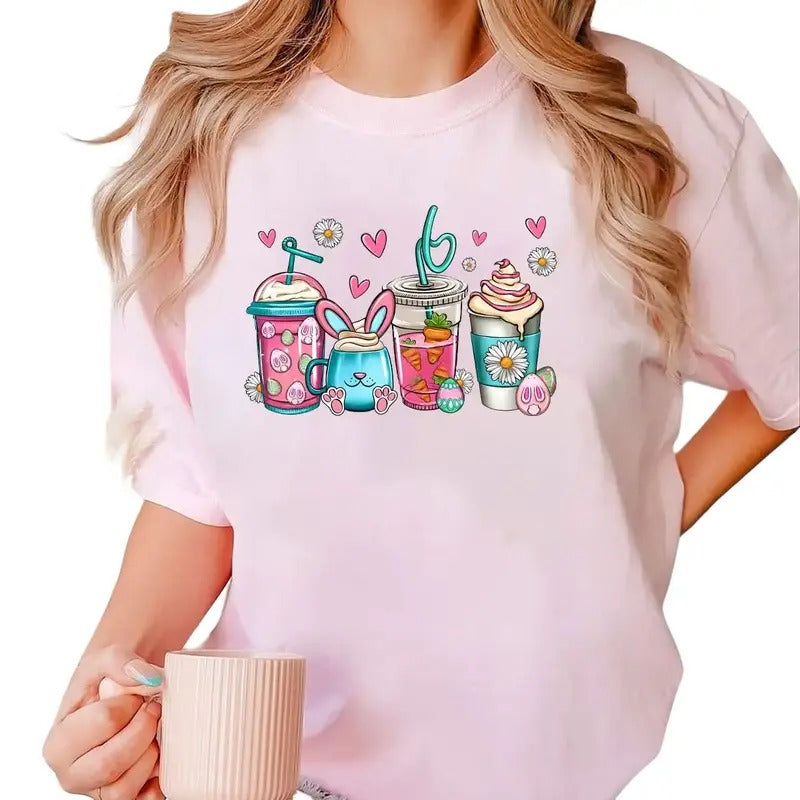 Easter Coffee Sweatshirt, Hoodie, T-shirt, Easter Shirt, Cute Easter Gifts | HypeCrazeTee.com