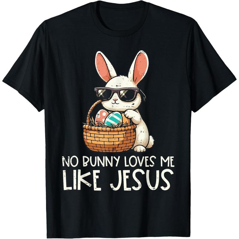 Easter No Bunny Loves Me Like Jesus Christian T-Shirt Hoodie, Sweatshirt | HypeCrazeTee.com