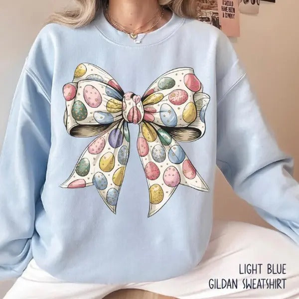 Easter Shirt, Happy Easter Sweatshirt, Coquette Easter Shirts, Easter Shirt for Kids, Easter T Shirt for...