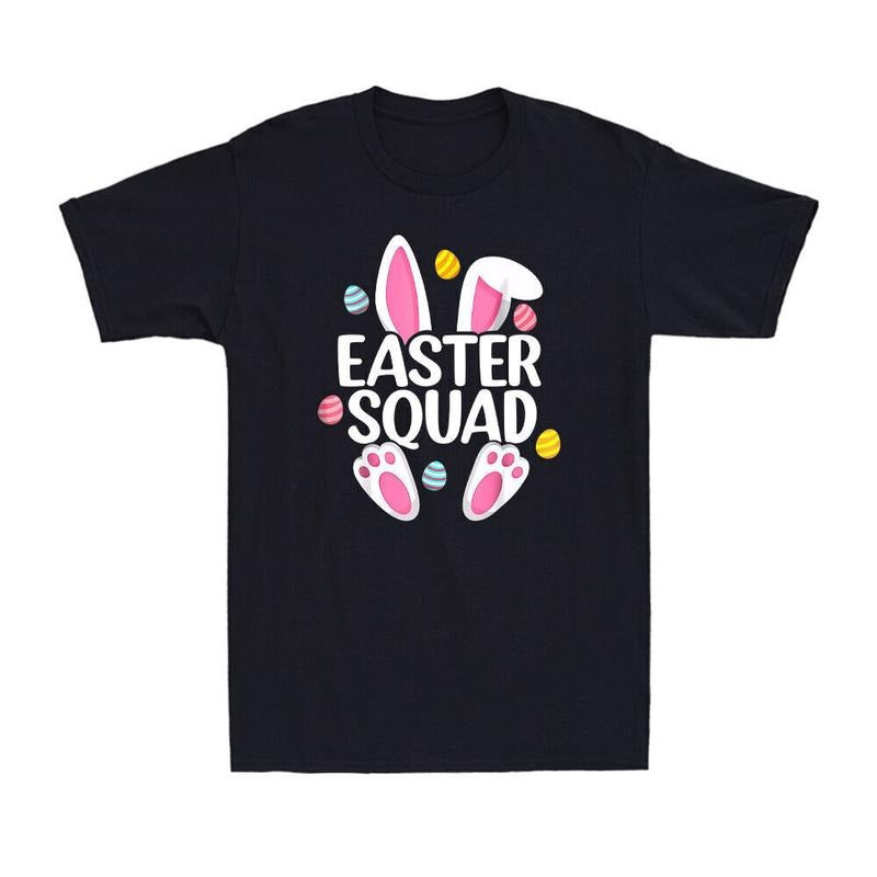 Easter Squad Family Easter Day Funny Bunny Egg T-Shirt, Easter T Shirt S-3Xl Hoodie, Sweatshirt | HypeCrazeTee.com