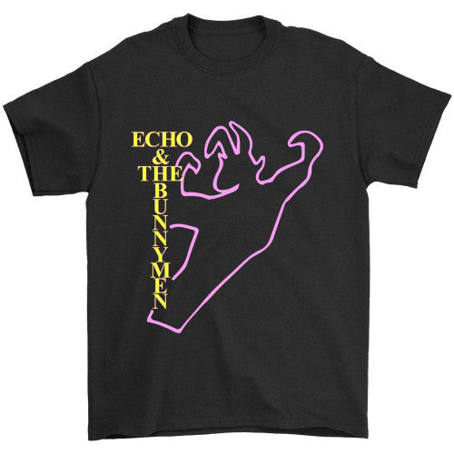 Echo And The Bunnymen Tour Love And Rockets The Cure Man's T-Shirt Tee