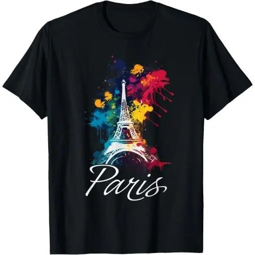 Eiffel Tower Paris Girls Travel Holiday France Souvenir T-Shirt Made in USA Hoodie, Sweatshirt | HypeCrazeTee.com