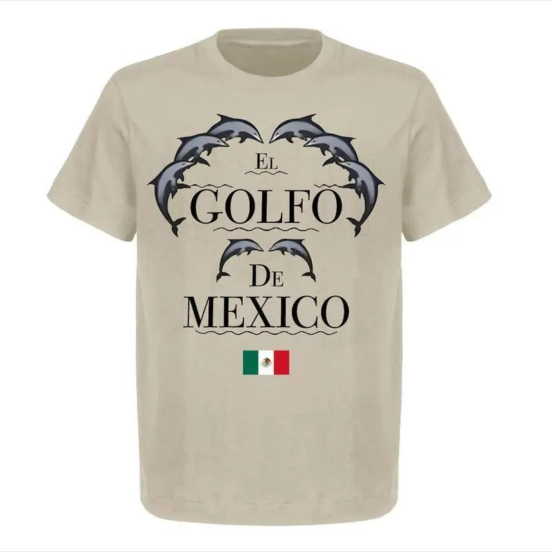 El Golfo De Mexico Shirt, Patricio Campillo T-Shirt, Gulf Of Mexico, For Men And Women, Cotton Top Crewneck Menswear...