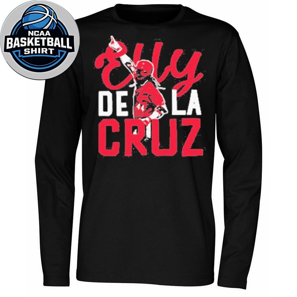 Elly De La Cruz Signature Point Cincinnati Baseball Graphic T-Shirt