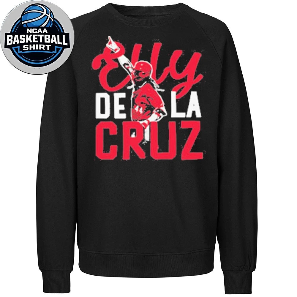Elly De La Cruz Signature Point Cincinnati Baseball Graphic T-Shirt