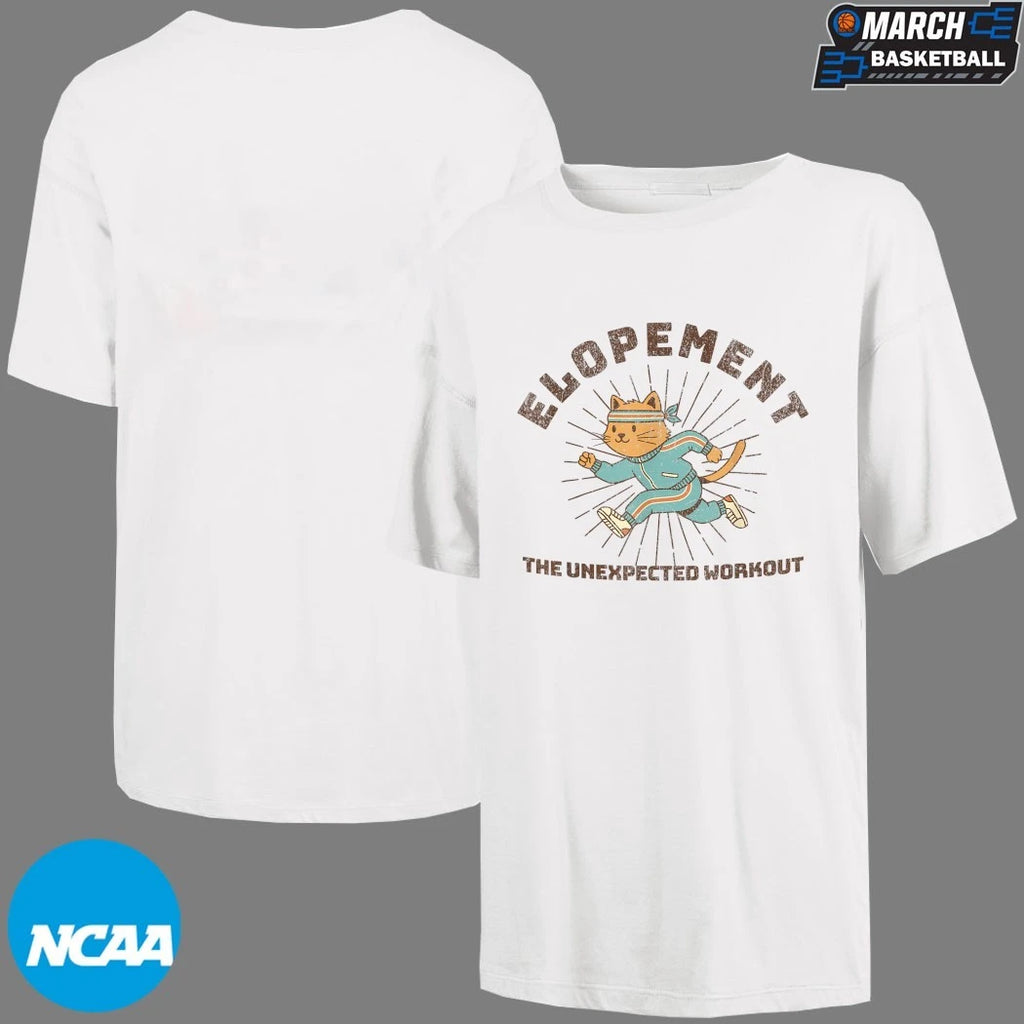 Elopement The Unexpected Workout Cat T-Shirts