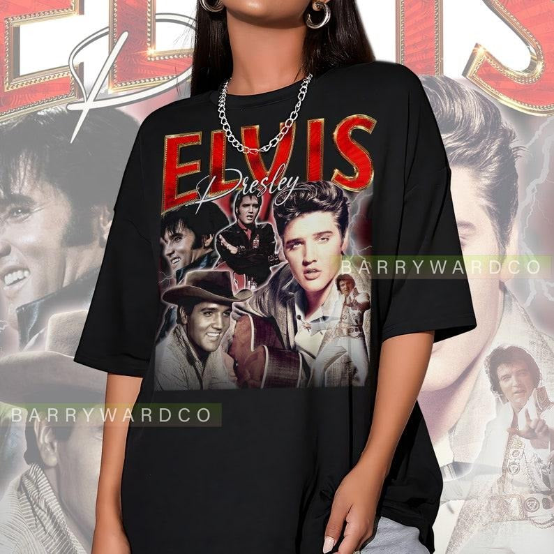 Elvis Presley Vintage 90s Shirt | Sweatshirt | Hoodies, Elvis Presley T-Shirt,Gift For Him and Her , Elvis Presley...