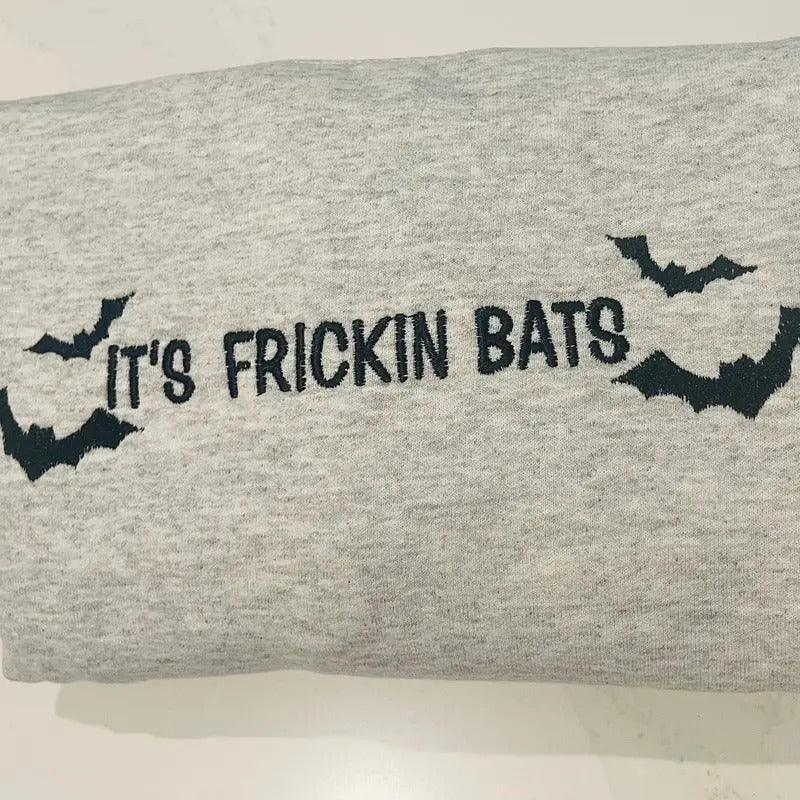 Embroidered bat sweatshirt T-Shirts, Hoodie | HypeCrazeTee.com