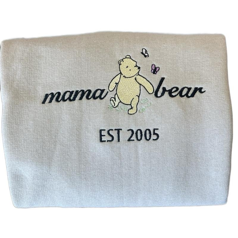 Embroidered mama sweatshirtstyle{n002}2 T-Shirts, Hoodie, Sweatshirt | HypeCrazeTee.com