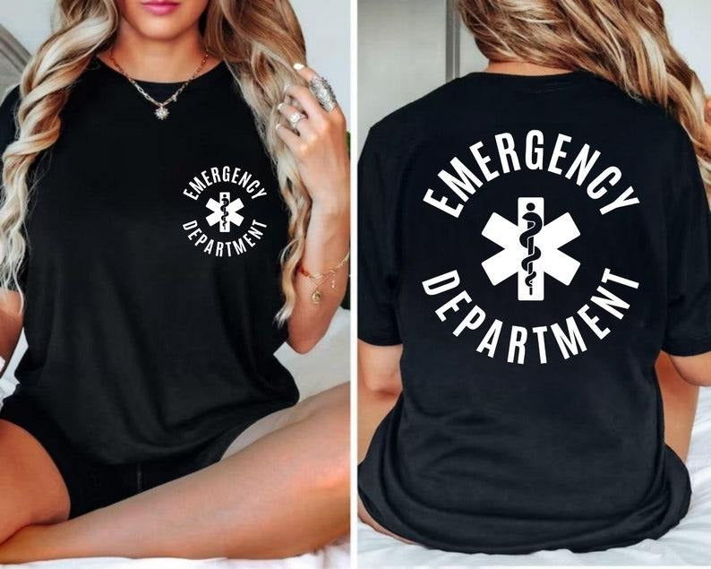 Emergency Department Nurse Shirt, ER Nurse Shirts, Emergency Medicine Tee, For Women Hoodie, Sweatshirt | HypeCrazeTee.com