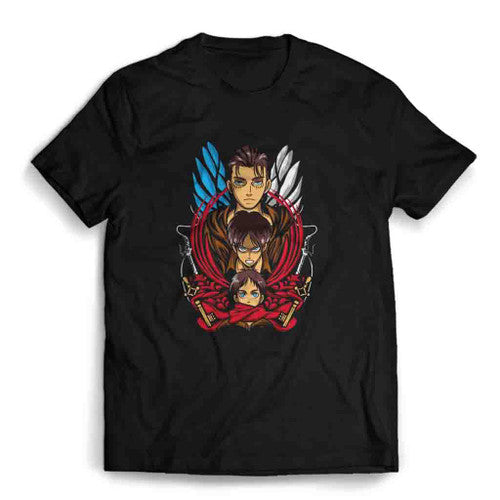 Eren Evolution Anime Manga Mens T-Shirt Tee