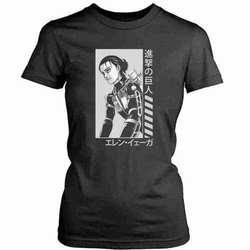 Eren In Final Seasons Anime Manga Womens T-Shirt Tee