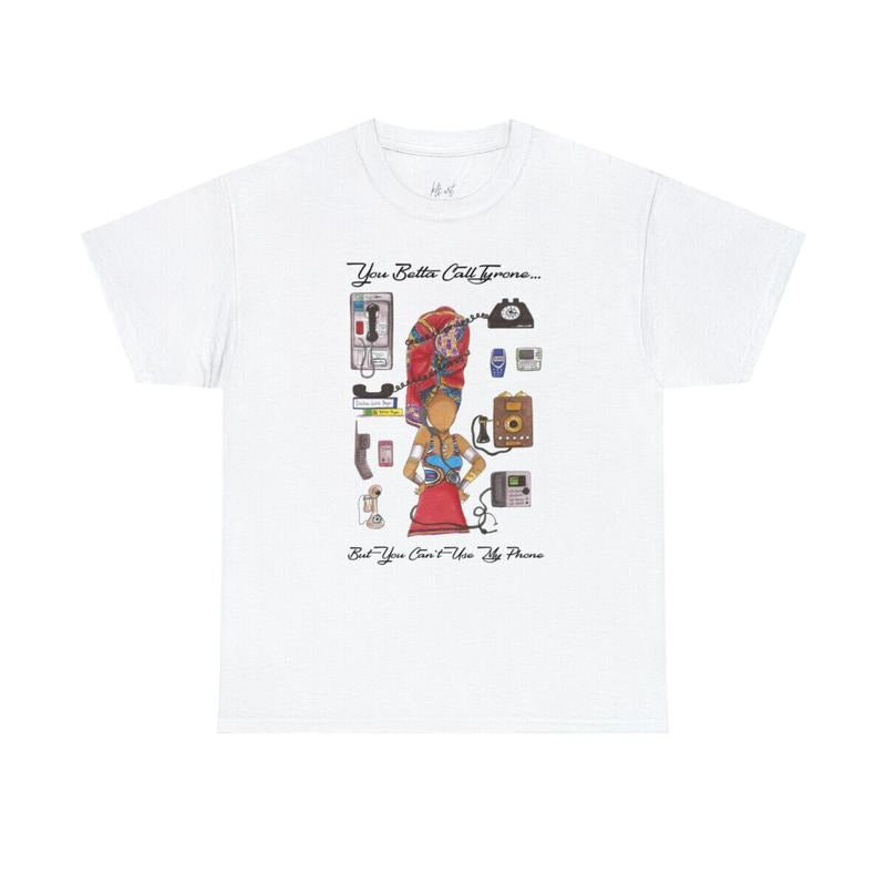 Erykah Badu Call Tyrone Illustration Unisex Graphic TShirt, graphic tees Hoodie, Sweatshirt | HypeCrazeTee.com