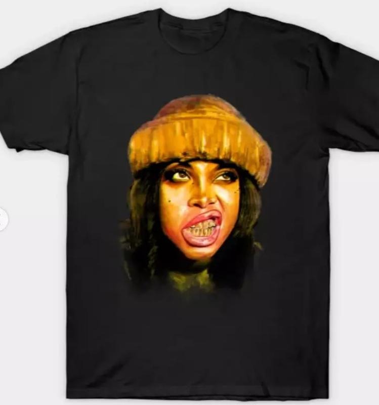 Erykah Badu T-Shirt New men Short Sleeve Unisex Hoodie, Sweatshirt | HypeCrazeTee.com