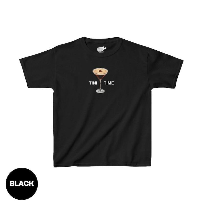 Espresso Martini Baby Y2K 90S Vintage Baby Tini Time Espresso Shirt Cute Baby Espresso Martini Lover T-Shirts, Hoodie, Sweatshirt