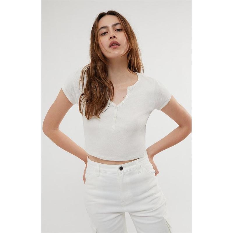 Est. PAC 1980 Women's V.I Henley T-Shirt Hoodie, Sweatshirt | HypeCrazeTee.com