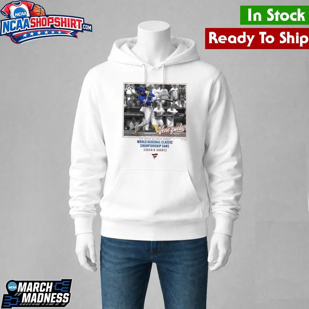 Eugenio Suárez Venezuela Baseball 2026 World Baseball Classic Go Ahead Shirt