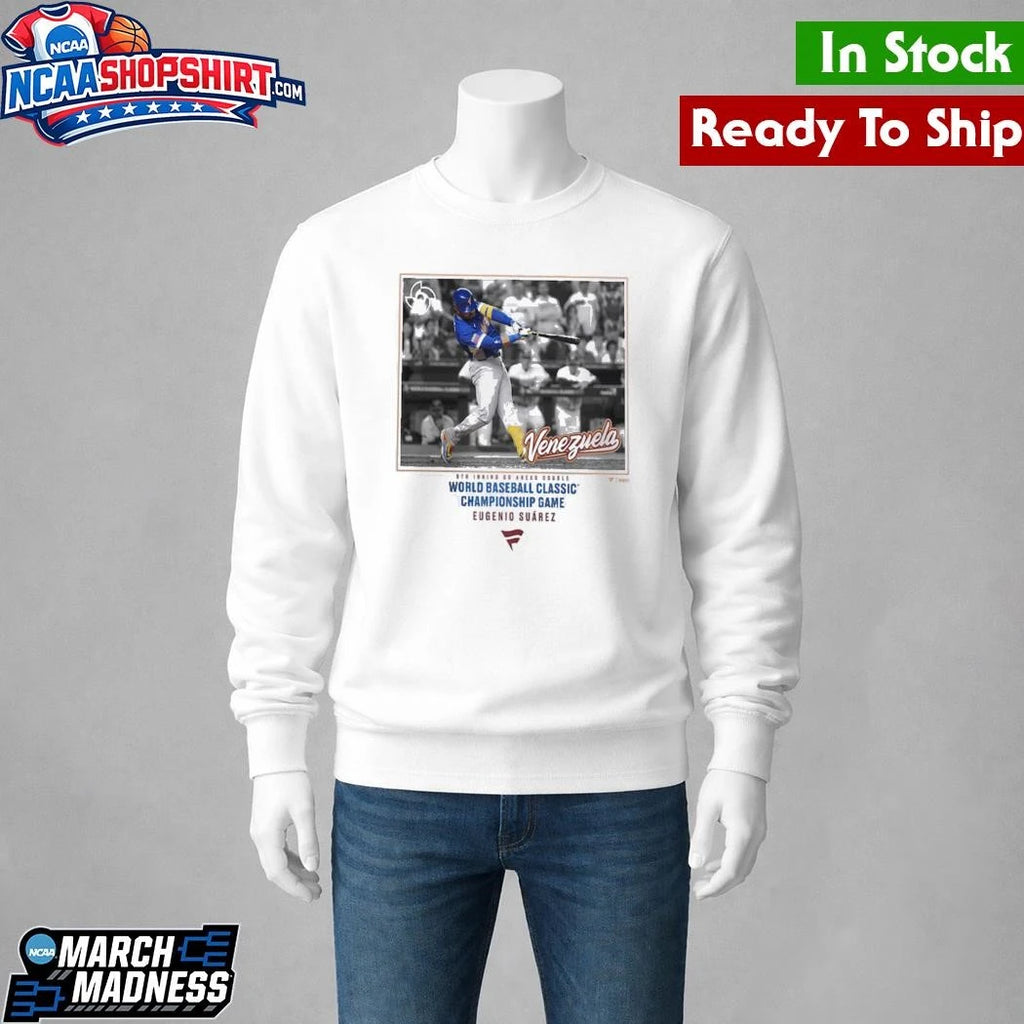 Eugenio Suárez Venezuela Baseball 2026 World Baseball Classic Go Ahead Shirt