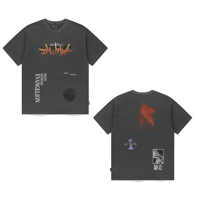 Eva Shirt Japanese Style Shirt Neon Genesis Shirt Eva 01Shirt Eva Angel Shogouki Eva Shirt Unisex T-shirts,...