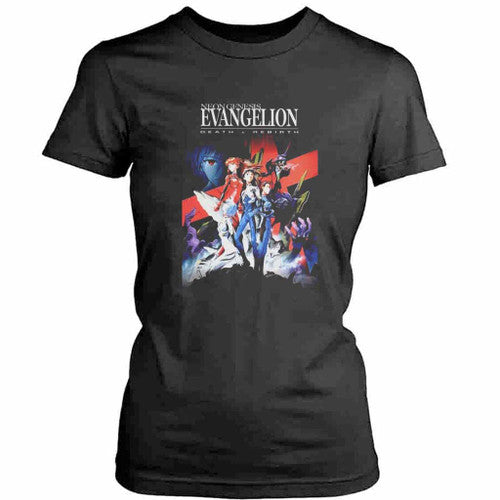 Evangelion Anime Aesthetic Album Womens T-Shirt Tee