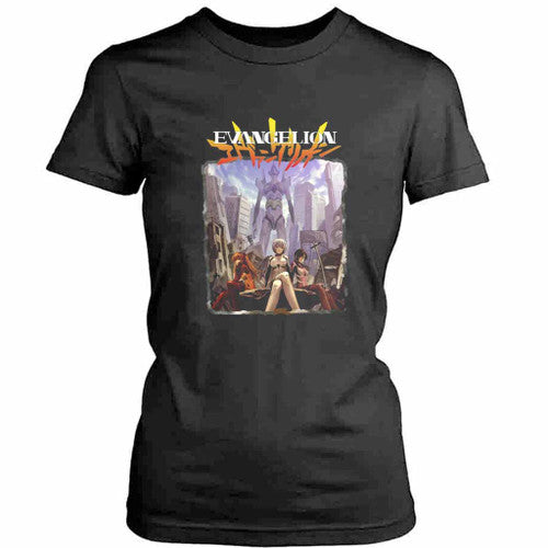 Evangelion Anime Hall Womens T-Shirt Tee