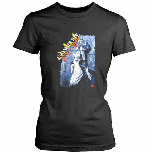 Evangelion Anime Logo Art Womens T-Shirt Tee