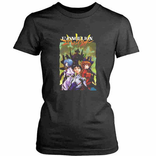 Evangelion Anime Mom Womens T-Shirt Tee