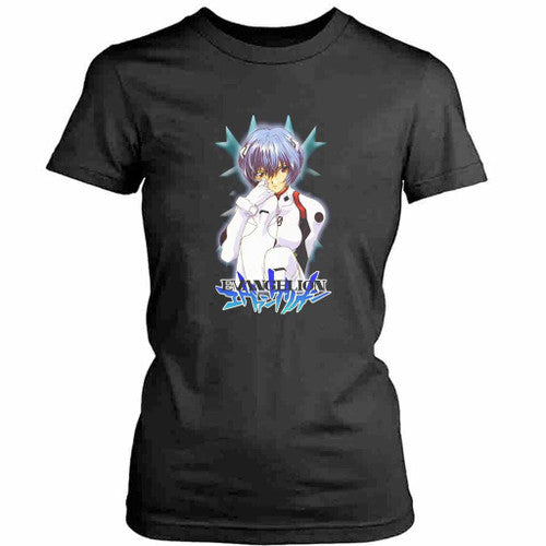 Evangelion Anime Wolles Womens T-Shirt Tee