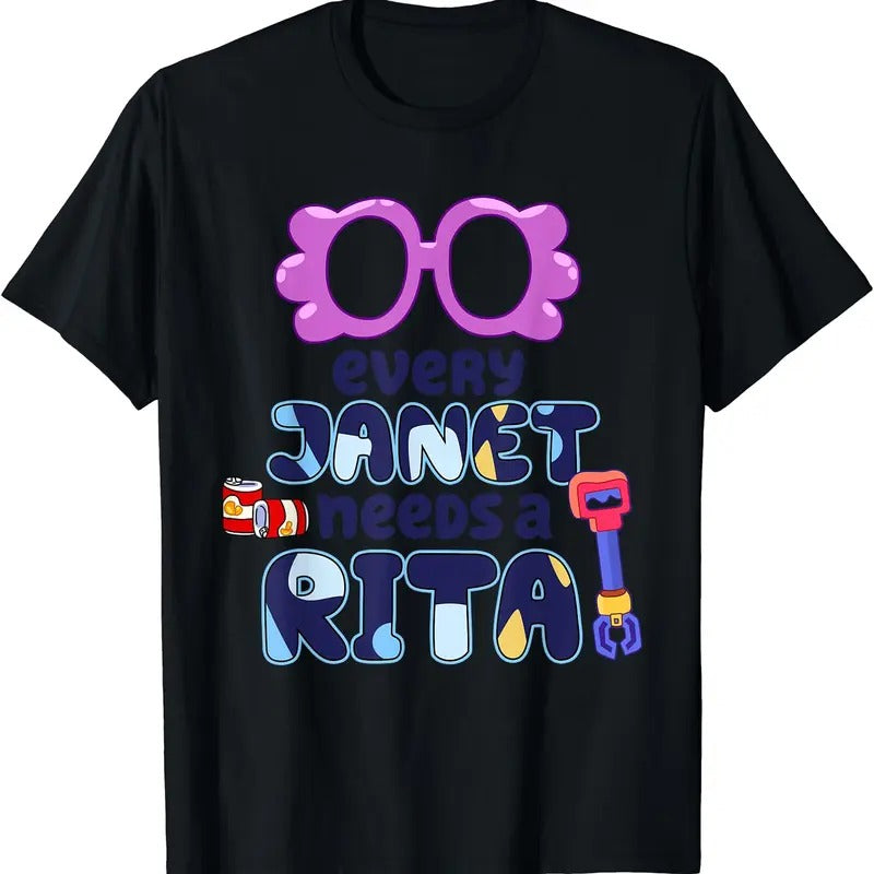 Every Janet Needs A Rita Magnet T-Shirt Hoodie, Sweatshirt | HypeCrazeTee.com