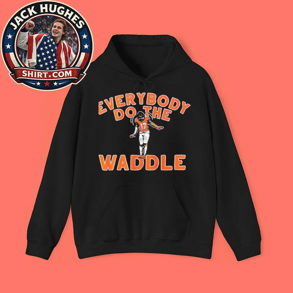 Everybody Do The Waddle Jaylen Waddle Miami Dolphins Fan Shirt