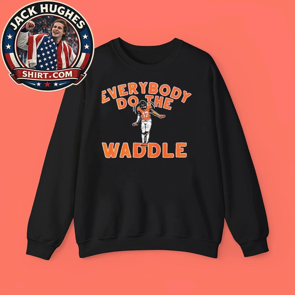 Everybody Do The Waddle Jaylen Waddle Miami Dolphins Fan Shirt