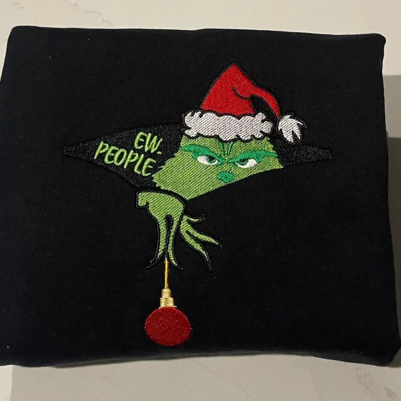 Ew people embroidered sweatshirt T-Shirts, Hoodie | HypeCrazeTee.com