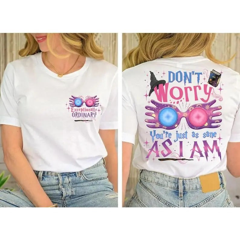 ExceptionaIIy Ordinary Shirts, Magic School Shirts, You're Just As Sane As I am Shirts, Wizard Movie Quotes Shirts, Don't...