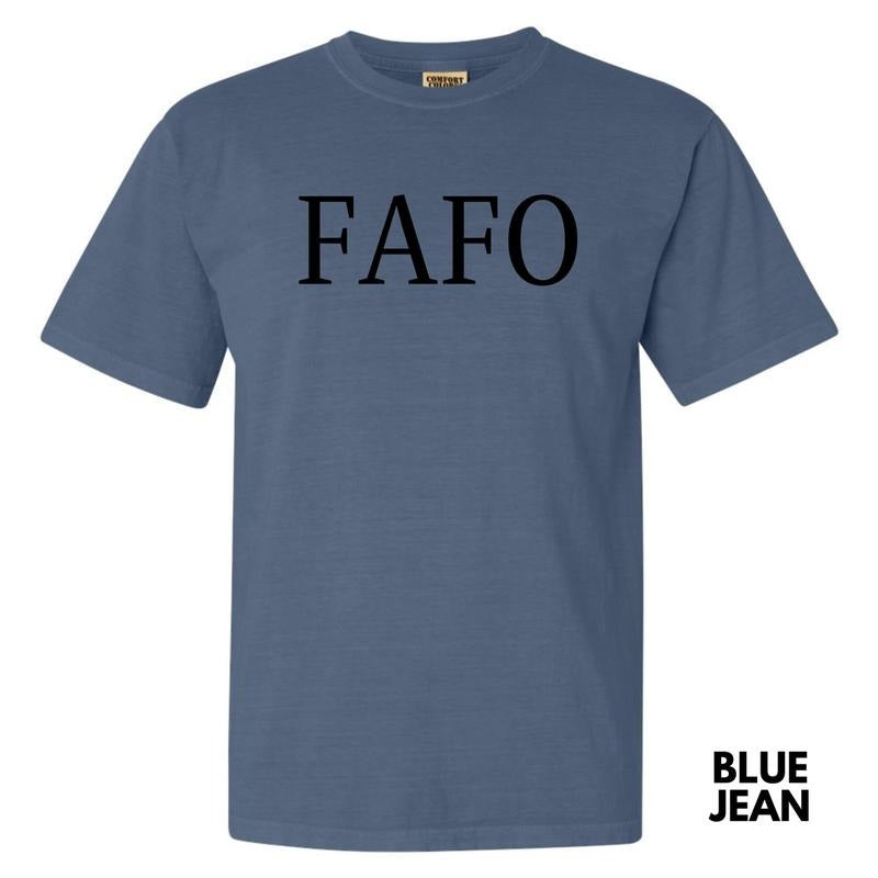 FAFO Comfort Colors T-Shirt 'NLB' Hoodie, Sweatshirt | HypeCrazeTee.com