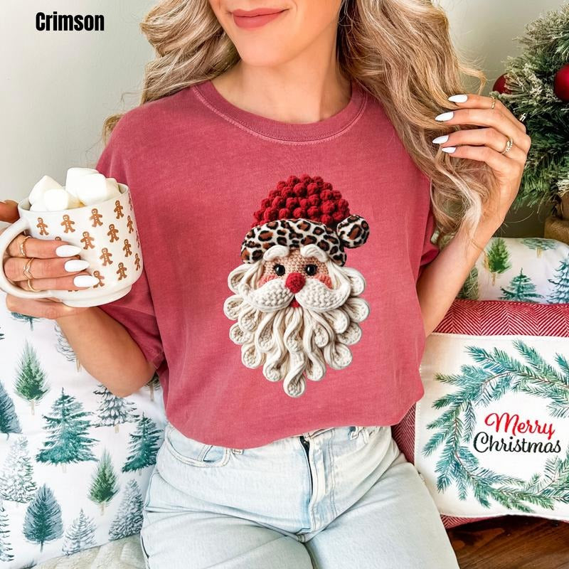 FAKE Crochet Santa Comfort Colors T-Shirt 'NLB' Hoodie, Sweatshirt | HypeCrazeTee.com