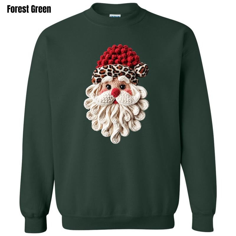 FAKE Crochet Santa Sweatshirt ' T-Shirts, Hoodie | HypeCrazeTee.com